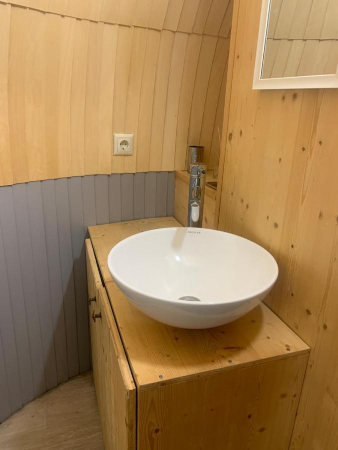 Cabane En Bois Avec Bain Nordique Et Sauna Marigny  Exteriör bild