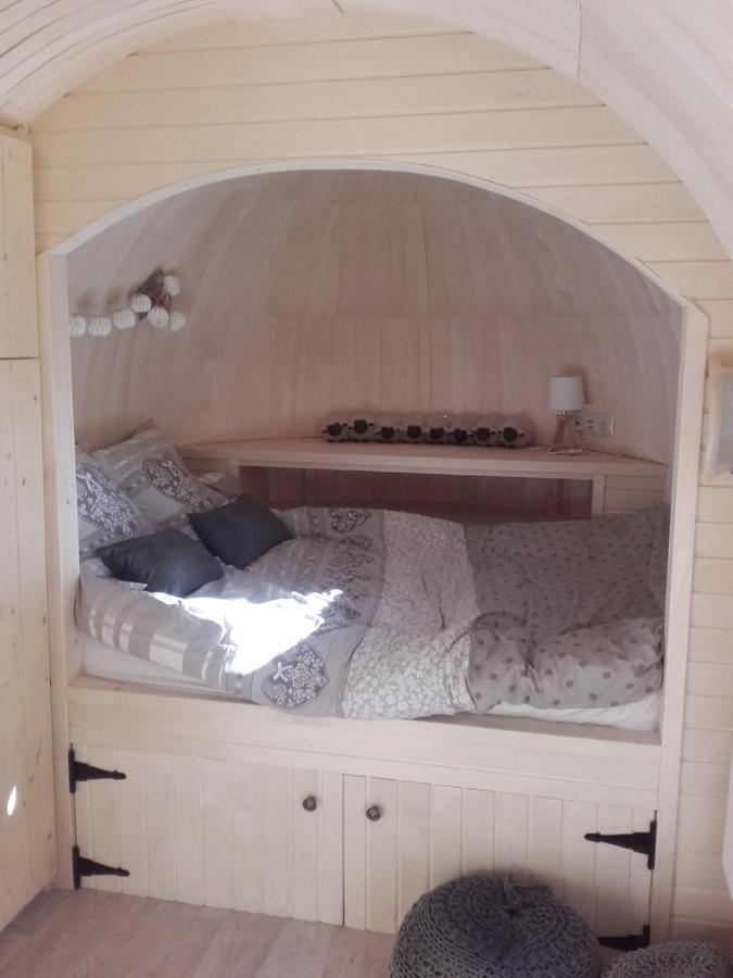 Cabane En Bois Avec Bain Nordique Et Sauna Marigny  Exteriör bild